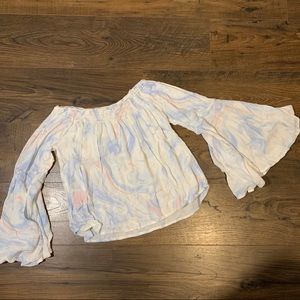 Hollister off the shoulder top